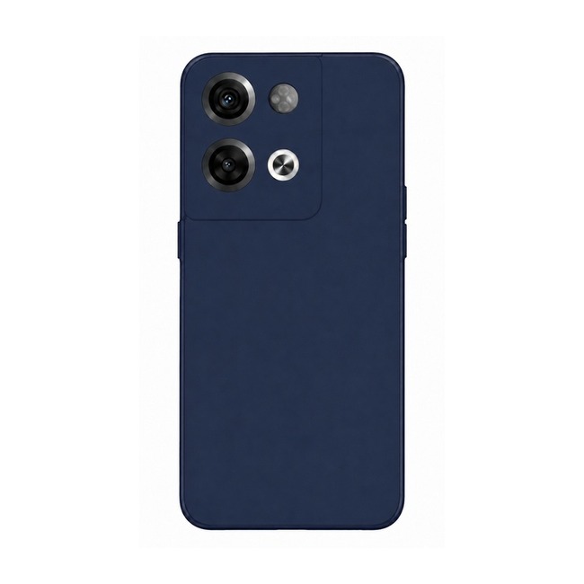 θήκη σιλικόνης (Soft) για Oppo RENO 8 Pro - μπλε ναυτικό