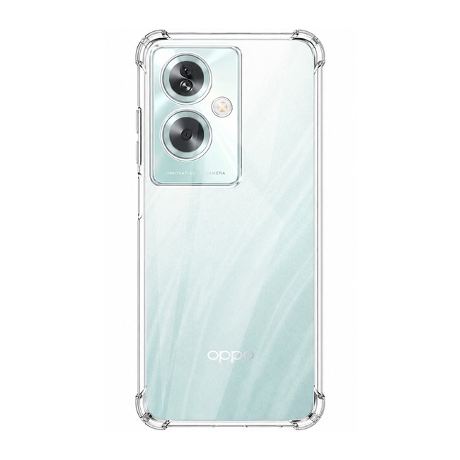 Διάφανη θήκη σιλικόνης για Oppo A79 - διάφανη