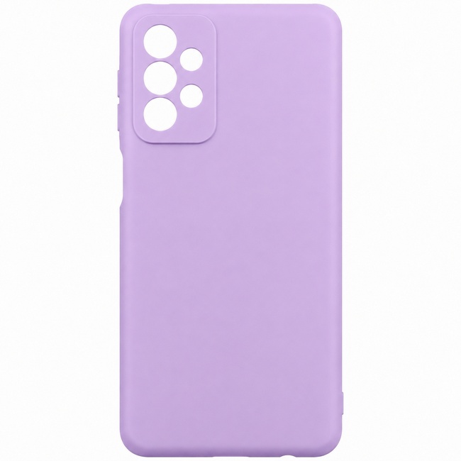 θήκη σιλικόνης (Soft) για Samsung Galaxy A23 - λιλά