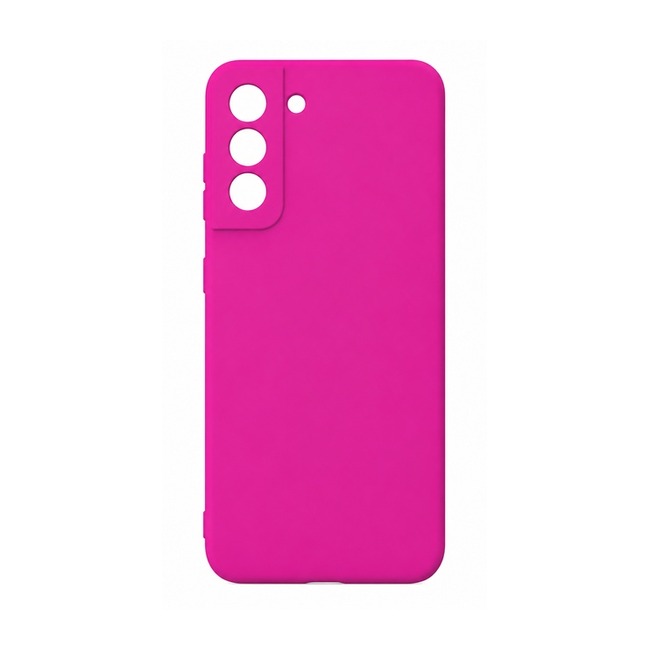 θήκη σιλικόνης (Soft) για Samsung Galaxy S21 - φούξια