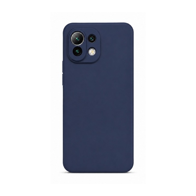 θήκη σιλικόνης (Soft) για Xiaomi Mi 11 Lite - μπλε ναυτικό