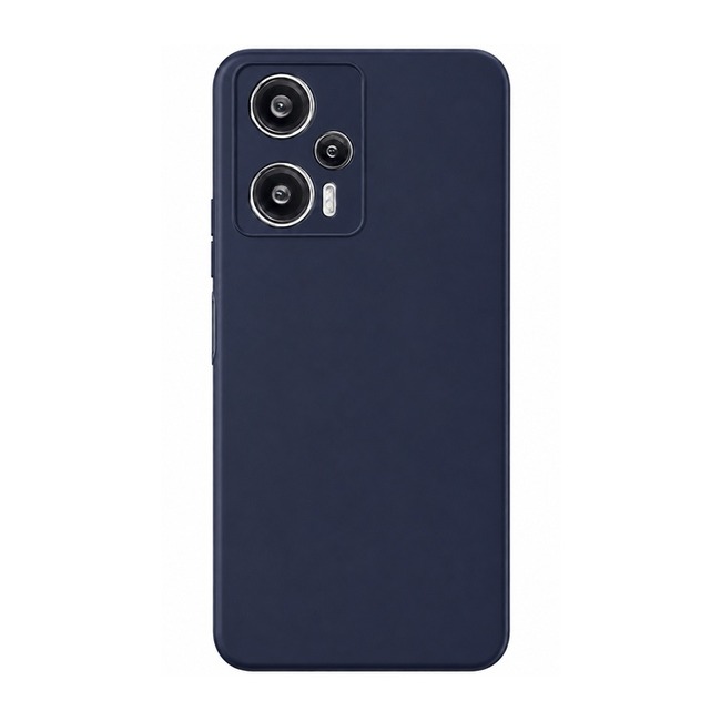 θήκη σιλικόνης (Soft) για Xiaomi Poco F5 - μπλε ναυτικό