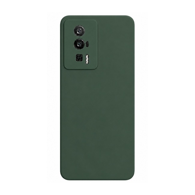 θήκη σιλικόνης (Soft) για Xiaomi Poco F6 Pro - σκούρο πράσινο