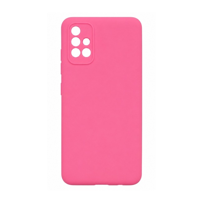 θήκη σιλικόνης (Soft) για Samsung Galaxy A51 - ροζ