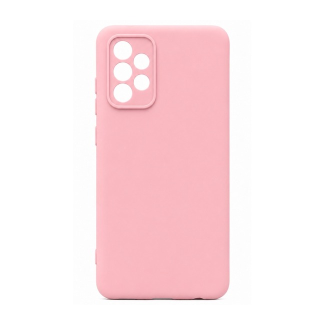 θήκη σιλικόνης (Soft) για Samsung Galaxy A52 - ροζ
