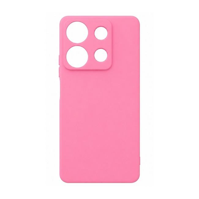 θήκη σιλικόνης (Soft) για Xiaomi Redmi Note 13 4G - ροζ