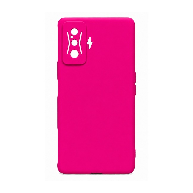 θήκη σιλικόνης (Soft) για Xiaomi Poco F4 GT - φούξια