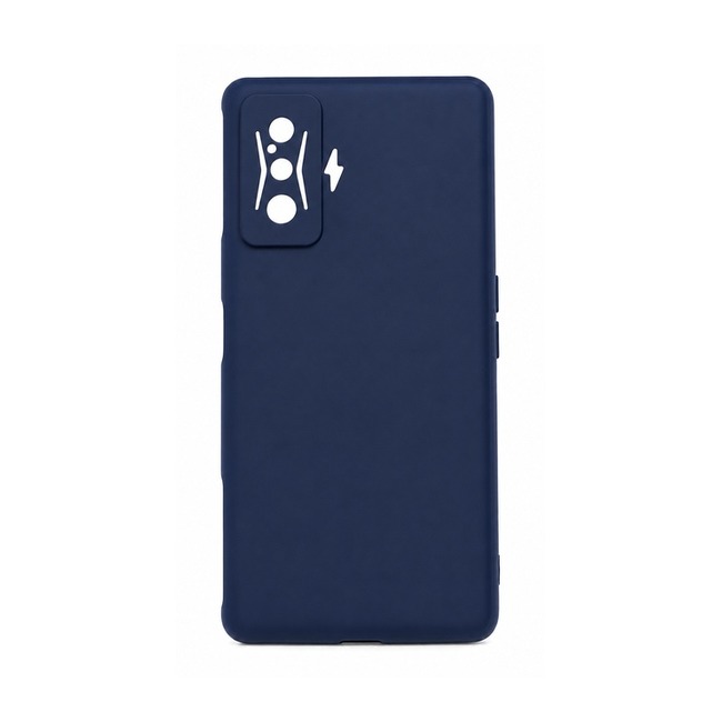 θήκη σιλικόνης (Soft) για Xiaomi Poco F4 GT - μπλε ναυτικό