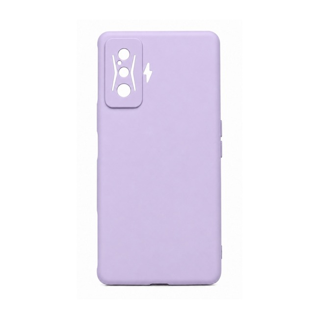 θήκη σιλικόνης (Soft) για Xiaomi Poco F4 GT - λιλά