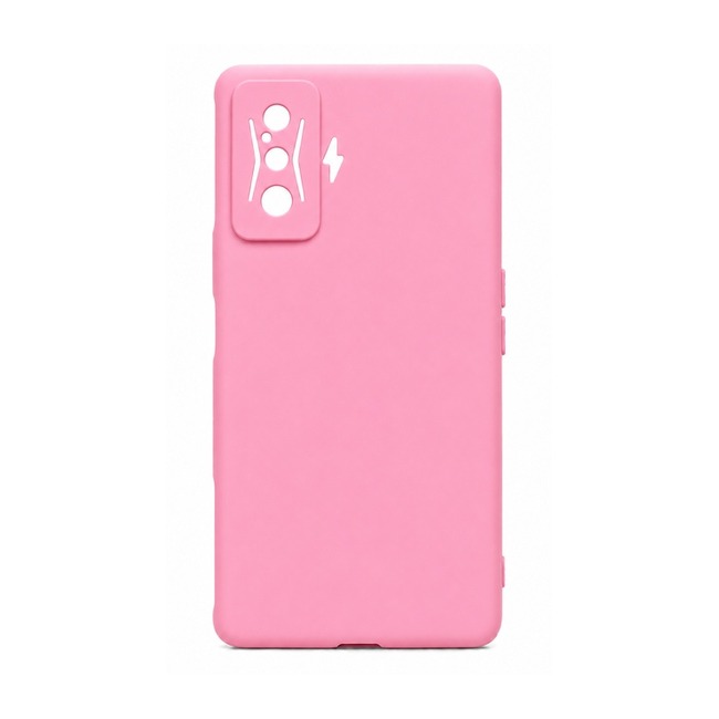 θήκη σιλικόνης (Soft) για Xiaomi Poco F4 GT - ροζ