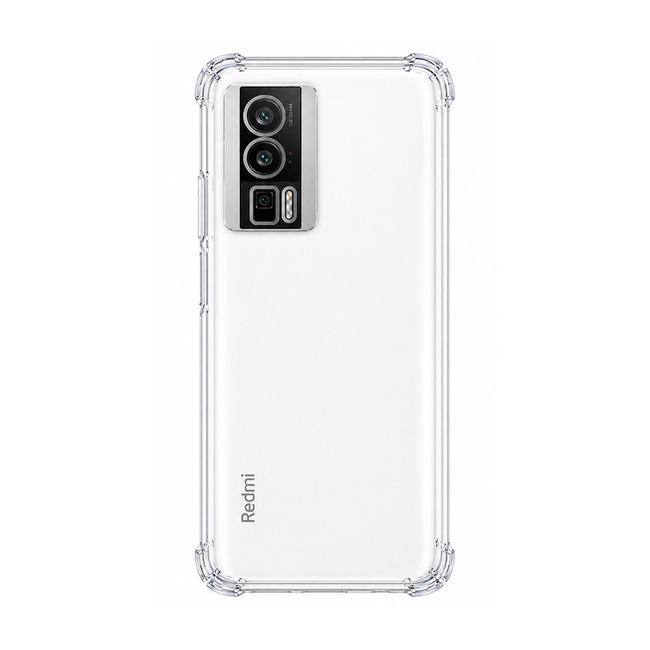 Διάφανη θήκη σιλικόνης για Xiaomi Poco F5 Pro - διάφανη