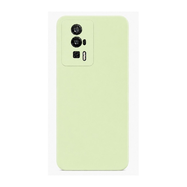θήκη σιλικόνης (Soft) για Xiaomi Poco F5 Pro - φιστικί
