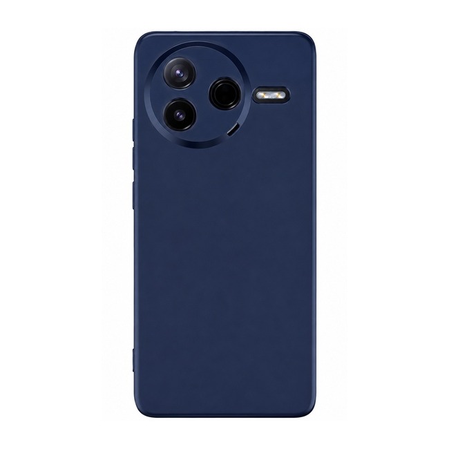 θήκη σιλικόνης (Soft) για Xiaomi Poco F7 Pro - μπλε ναυτικό