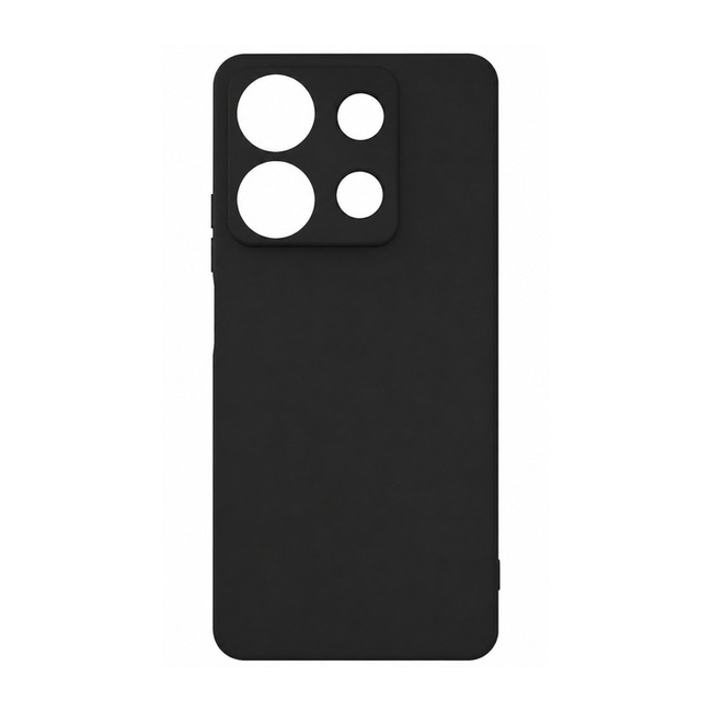 θήκη σιλικόνης (Soft) για Xiaomi Poco M6 Pro - μαύρη