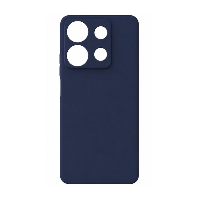 θήκη σιλικόνης (Soft) για Xiaomi Poco M6 Pro - μπλε ναυτικό