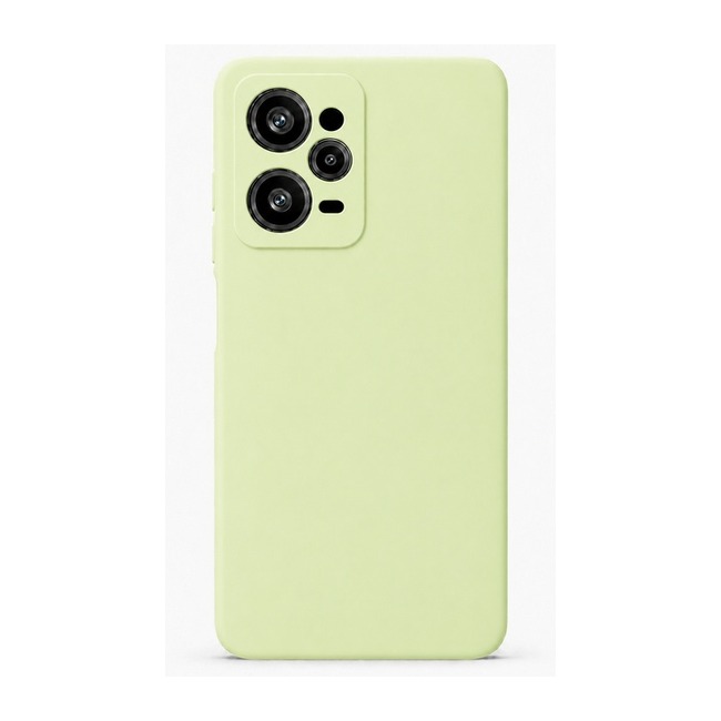 θήκη σιλικόνης (Soft) για Xiaomi Poco X5 Pro - φιστικί