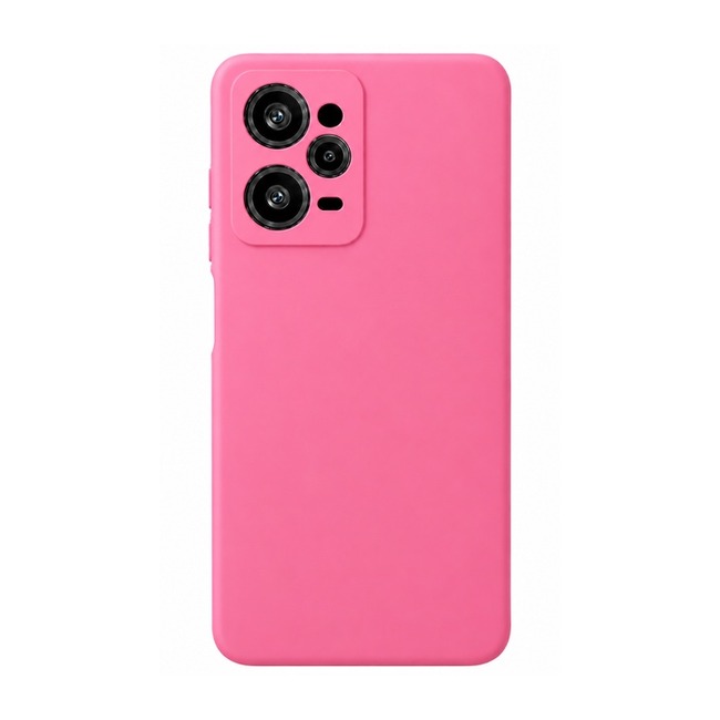 θήκη σιλικόνης (Soft) για Xiaomi Poco X5 Pro - ροζ