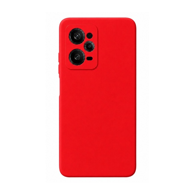 θήκη σιλικόνης (Soft) για Xiaomi Poco X5 Pro - κόκκινη