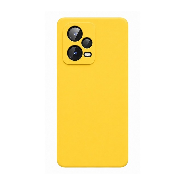 θήκη σιλικόνης (Soft) για Xiaomi Poco X5 - κίτρινη