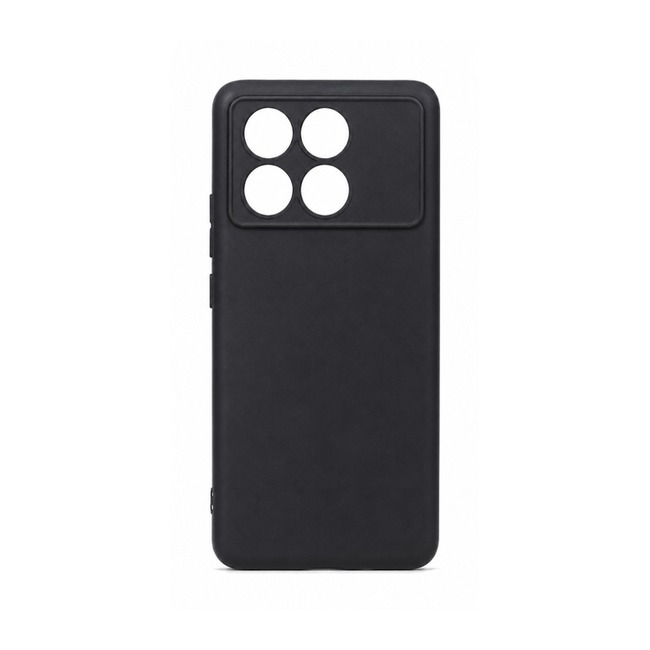 θήκη σιλικόνης (Soft) για Xiaomi Poco X6 Pro - μαύρη
