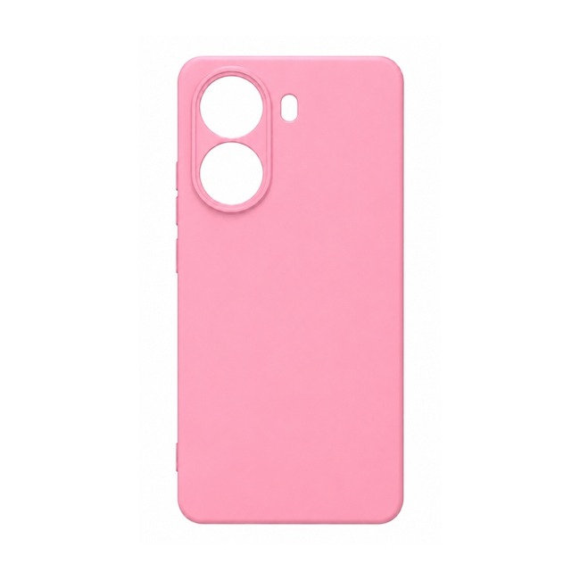 θήκη σιλικόνης (Soft) για Xiaomi Poco X7 Pro - ροζ