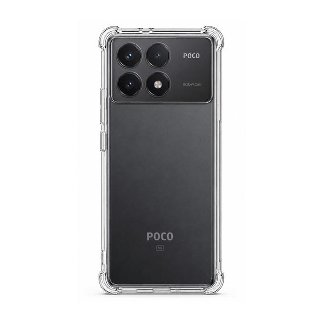 Διάφανη θήκη σιλικόνης για Xiaomi Redmi K70 Pro - διάφανη