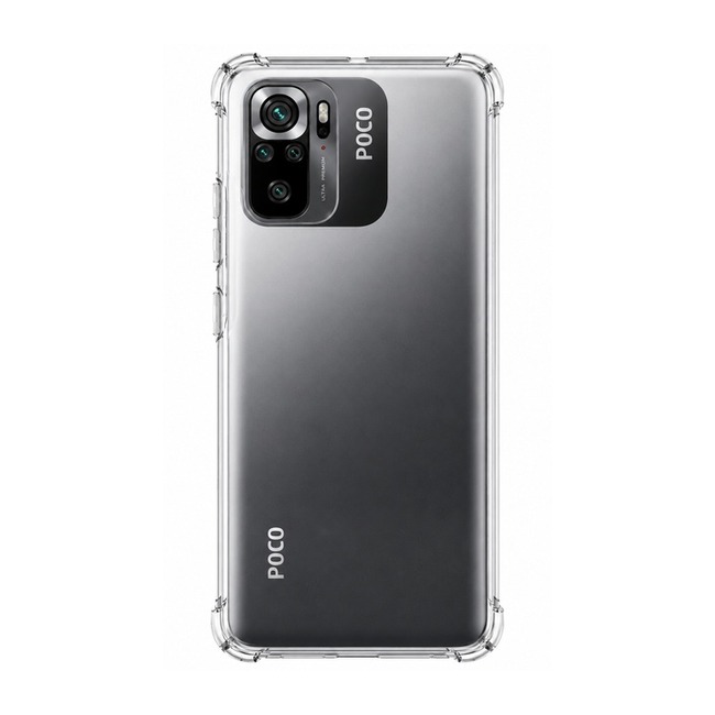 Διάφανη θήκη σιλικόνης για Xiaomi Poco M5S - διάφανη
