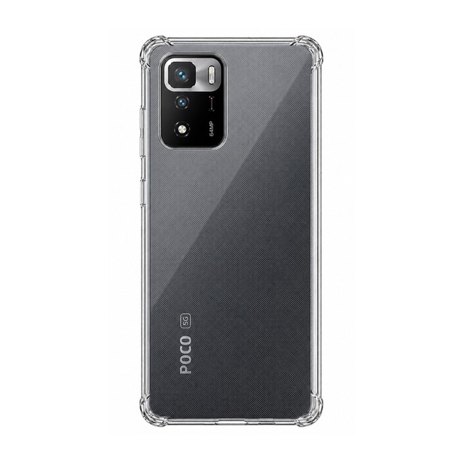 Διάφανη θήκη σιλικόνης για Xiaomi Poco X3 GT - διάφανη