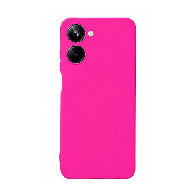 θήκη σιλικόνης (Soft) για Realme 10 4G - φούξια