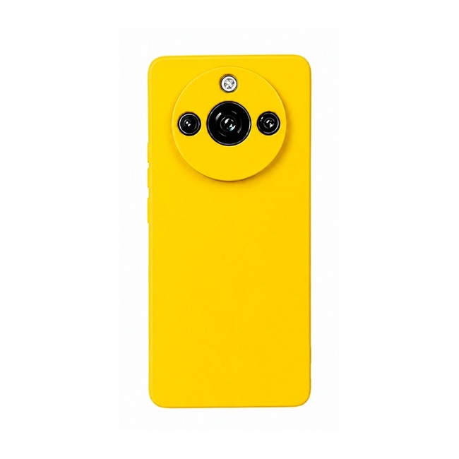 θήκη σιλικόνης (Soft) για Realme 11 Pro+ - κίτρινη