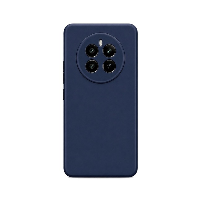 θήκη σιλικόνης (Soft) για Realme 12 Pro+ - μπλε ναυτικό