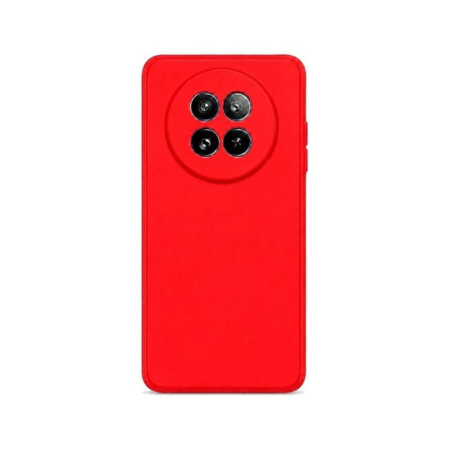 θήκη σιλικόνης (Soft) για Realme 12 - κόκκινη