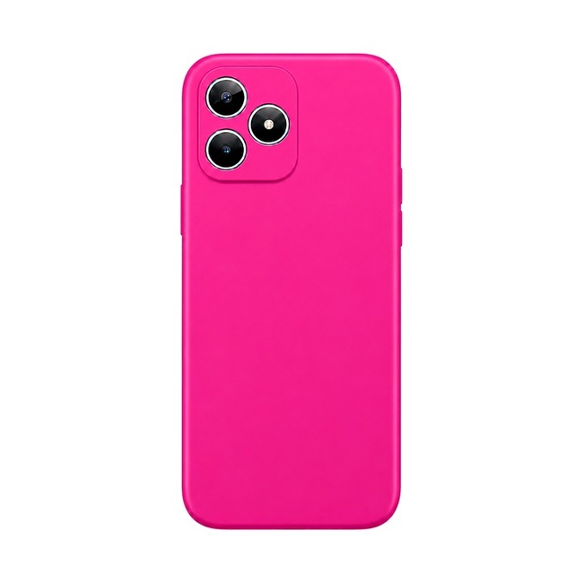 θήκη σιλικόνης (Soft) για Realme C51 - φούξια