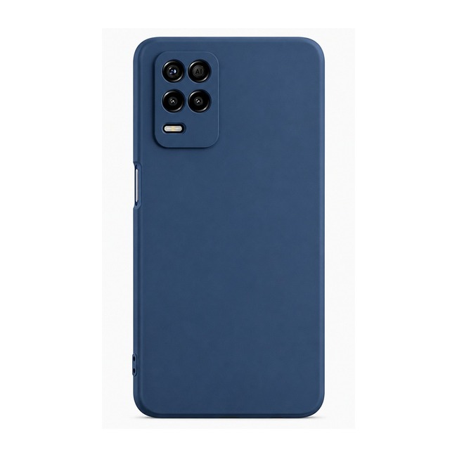 θήκη σιλικόνης (Soft) για Realme 8 5G - μπλε ναυτικό