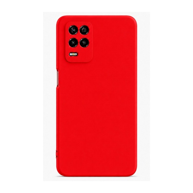 θήκη σιλικόνης (Soft) για Realme 8 5G - κόκκινη