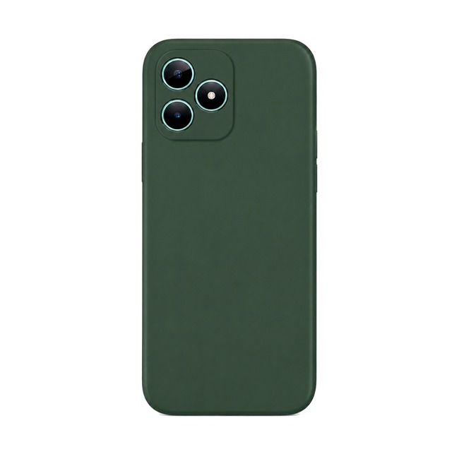 θήκη σιλικόνης (Soft) για Realme C51 - σκούρο πράσινο