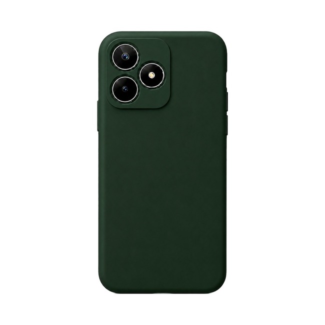 θήκη σιλικόνης (Soft) για Realme C53 - σκούρο πράσινο