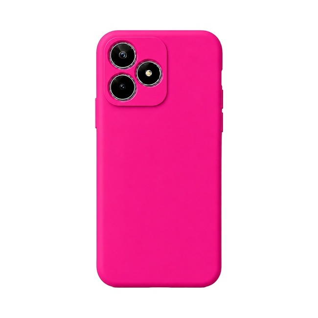 θήκη σιλικόνης (Soft) για Realme C53 - φούξια