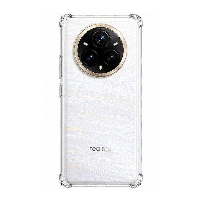Διάφανη θήκη σιλικόνης για Realme 14 Pro+ - διάφανη
