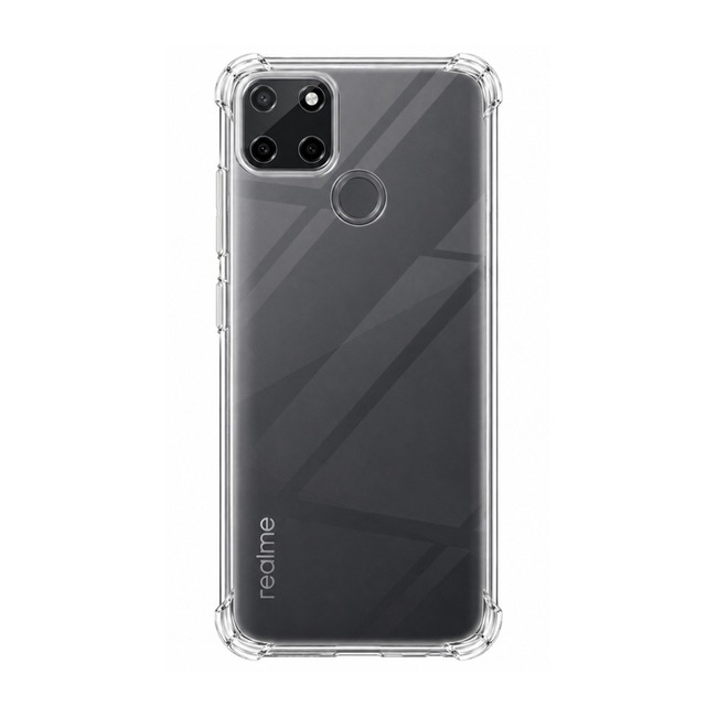 Διάφανη θήκη σιλικόνης για Realme C21Y - διάφανη