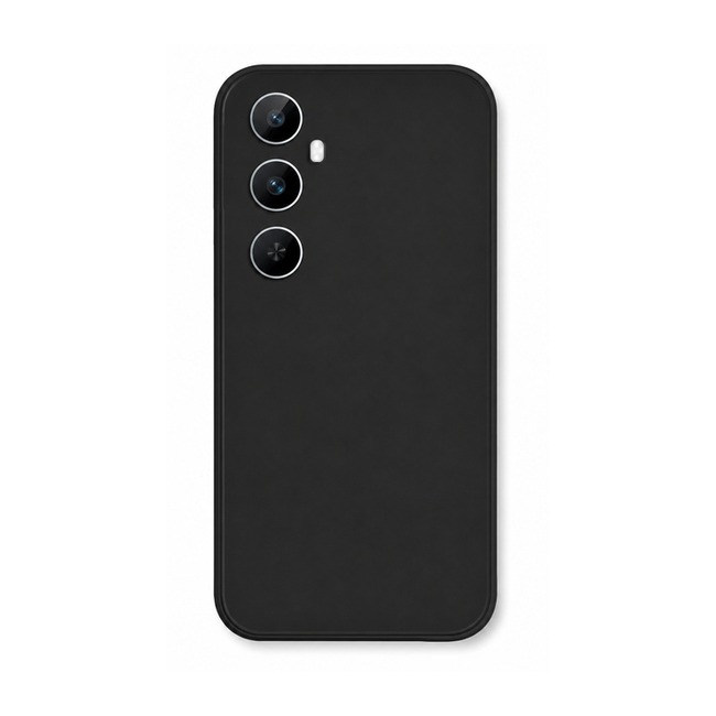 Θήκη σιλικόνης για Realme C65 - μαύρη