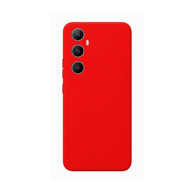 Θήκη σιλικόνης για Realme C65 - κόκκινη