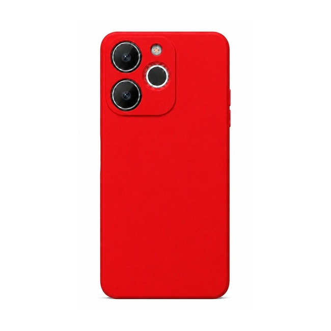 Θήκη σιλικόνης για Realme Note 70T - κόκκινη