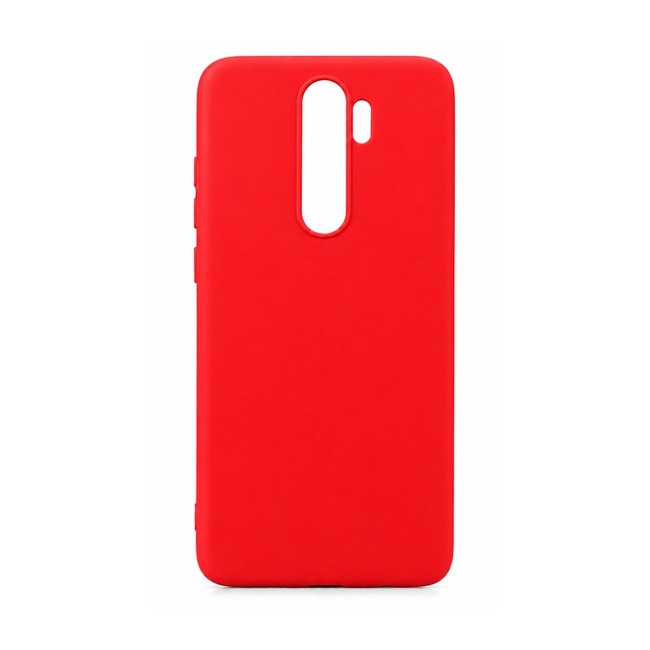θήκη σιλικόνης (Soft) για Xiaomi Redmi Note 8 Pro - κόκκινη