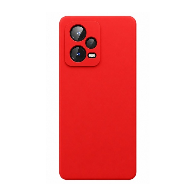 θήκη σιλικόνης (Soft) για Xiaomi Poco X5 - κόκκινη
