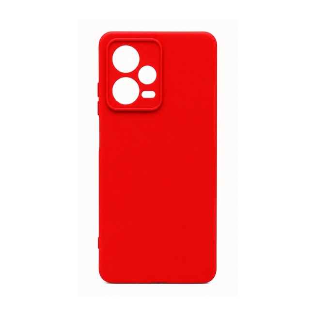 θήκη σιλικόνης (Soft) για Xiaomi Redmi Note 12 Pro 5G - κόκκινη