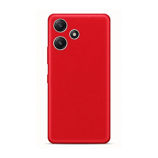 θήκη σιλικόνης (Soft) για Xiaomi Redmi 12 5G - κόκκινη