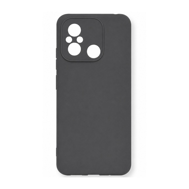 θήκη σιλικόνης (Soft) για Xiaomi Redmi 12C - dark grey