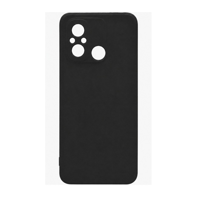 θήκη σιλικόνης (Soft) για Xiaomi Redmi 12C - μαύρη