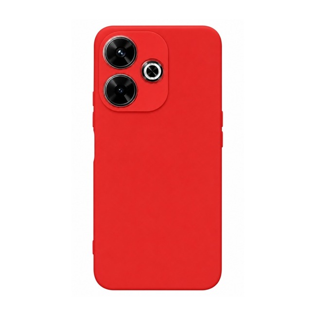 θήκη σιλικόνης (Soft) για Xiaomi Redmi 13 - κόκκινη